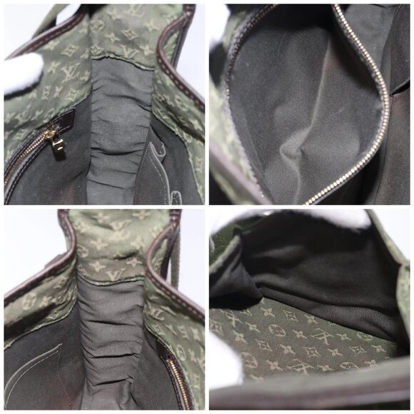LOUIS VUITTON Monogram Mini Bussus Marie Kate Bag TST Khaki M92324 Auth bs27051 - Picture 15 of 16